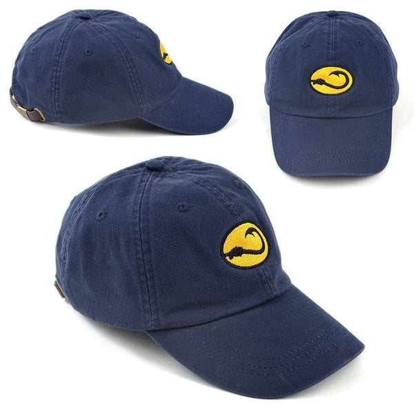 Anglers Pride navy Skipper fishing cap by Hook Life