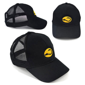 Black Anglers Pride Trucker fishing cap by Hook Life