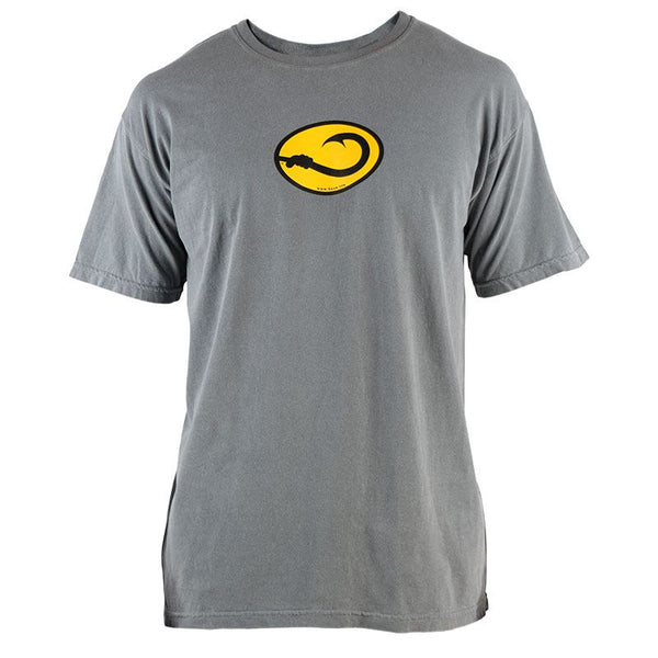 Anglers Pride gray short sleeve fishing tee shirt by Hook Life
