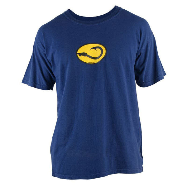 Anglers Pride navy short sleeve fishing tee shirt by Hook Life