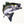Load image into Gallery viewer, fishing bumper sticker of swirling striped bass by Hook Life
