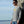 Load image into Gallery viewer, young man in gray long sleeve Anglers Pride fishing tee shirt on sea wall
